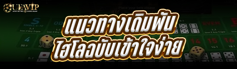 แนวทางเดิมพันไฮโล ฉบับเข้าใจง่าย